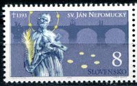 (1993) MiNr. 167 ** - Słowacja - Święty Jan Nepomucen