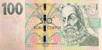 Republika Czeska (P 18g) 100 CZK (2018) - UNC