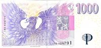 Česká republika (P 25I) bankovka 1000 Kč (2008) - UNC | www.tgw.cz