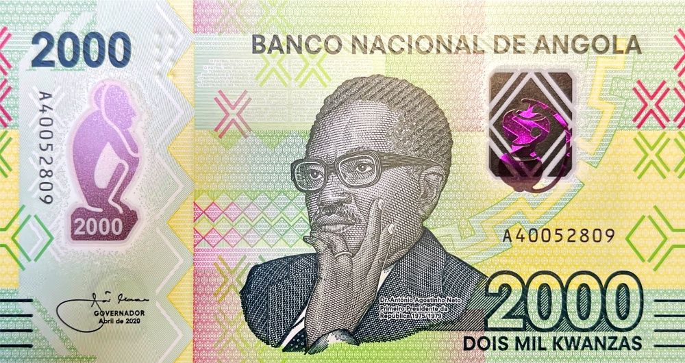 Angola - (P 163) 2000 Kwanzas (2020) - UNC (polymer)