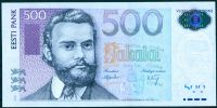 Estonia - (P 83a) 500 KROONI (2000) - UNC