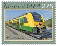 (2022) MiNr. 3656 ** - Austria - Koleje (XXVIII): linia kolejowa Raab-Oedenburg-Ebenfurt