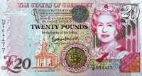 Guernsey - (P 63a) 20 funtów - okolicznościowy (2018) - UNC