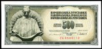 Jugosławia - (P91br) 500 DINARA 1981 - UNC - wymiana