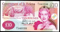 Saint Helena (P 12a) 10 funtów (2004) - UNC