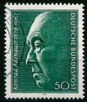 (1976) MiNr. 876 - O - Niemcy - Konrad Adenauer (1)