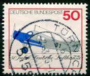 (1976) MiNr. 878 - O - Niemcy - 50. rocznica niemieckiej Lufthansy (1)