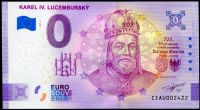 (2021-1) Česko - Karel IV. Lucemburský - € 0,- pamětní suvenýr