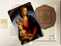 (2023) San Marino 2 € - Perugino - Karta na monety