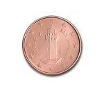 (2006) San Marino 1c - moneta obiegowa (UNC) | Monety (bez opakowania), w kapsułce