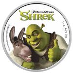 (2021) Niue - 2 $ (1 oz.) SHREK™ - stříbrní mince v blistru