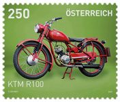 (2023) MiNr. 3703 ** - Austria - Motocykle (XV.)