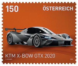 (2023) MiNr. 3704 ** - Austria - Samochody (XVI.): KTM X-BOW GTX 2020