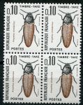 (1982) MiNr. P 106 **, 4-bl - Francja - chrząszcze - Klikovec