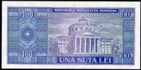 Rumunia (P 97) banknot 100 LEI (1966) UNC