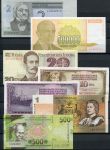 Zestaw banknotów: 50 sztuk UNC na całym świecie