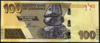 Zimbabwe (P 106) 100 dolarów (2020) - UNC