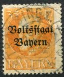 (1919) MiNr. 134 II. A - O - Bayern - Król Ludwik III - reprint
