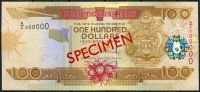 Wyspy Salomona (P 30a.2s) 100 dolarów (2006) - UNC - SPECIMEN