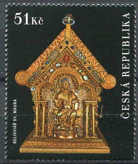 (2009) č. 593 ** - Česká republika - Relikviář sv. Maura