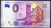 (2019-1) Włochy - ASSISI - Bazylika św. Franciszka - 0,- € pamiątka