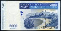 Madagaskar (P 91b) 5000 Ariary (2008) - UNC