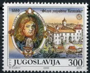 (1989) MiNr. 2332 ** - Jugosławia - Johann Weichard z Valvasor