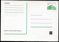 (1992) CDV 239 ** - 2 CZK (zielony) - Mount Říp