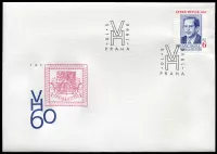 (1996) FDC 124 - Česká republika - 60. narozeniny Václava Havla