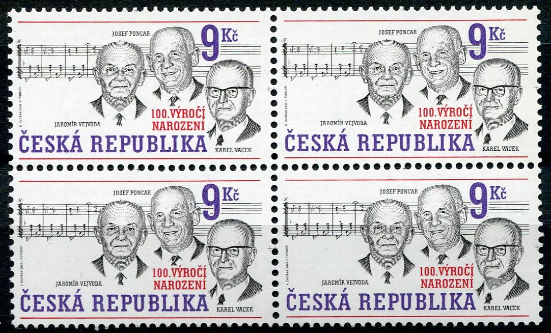 (2002) č. 316 **, 4-bl - Česká republika - Osobnosti české populární hudby