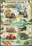 (2019) MiNr. 1036 - 1039 ** - Republika Czeska - Ochrona przyrody - Ogrody zoologiczne IV.