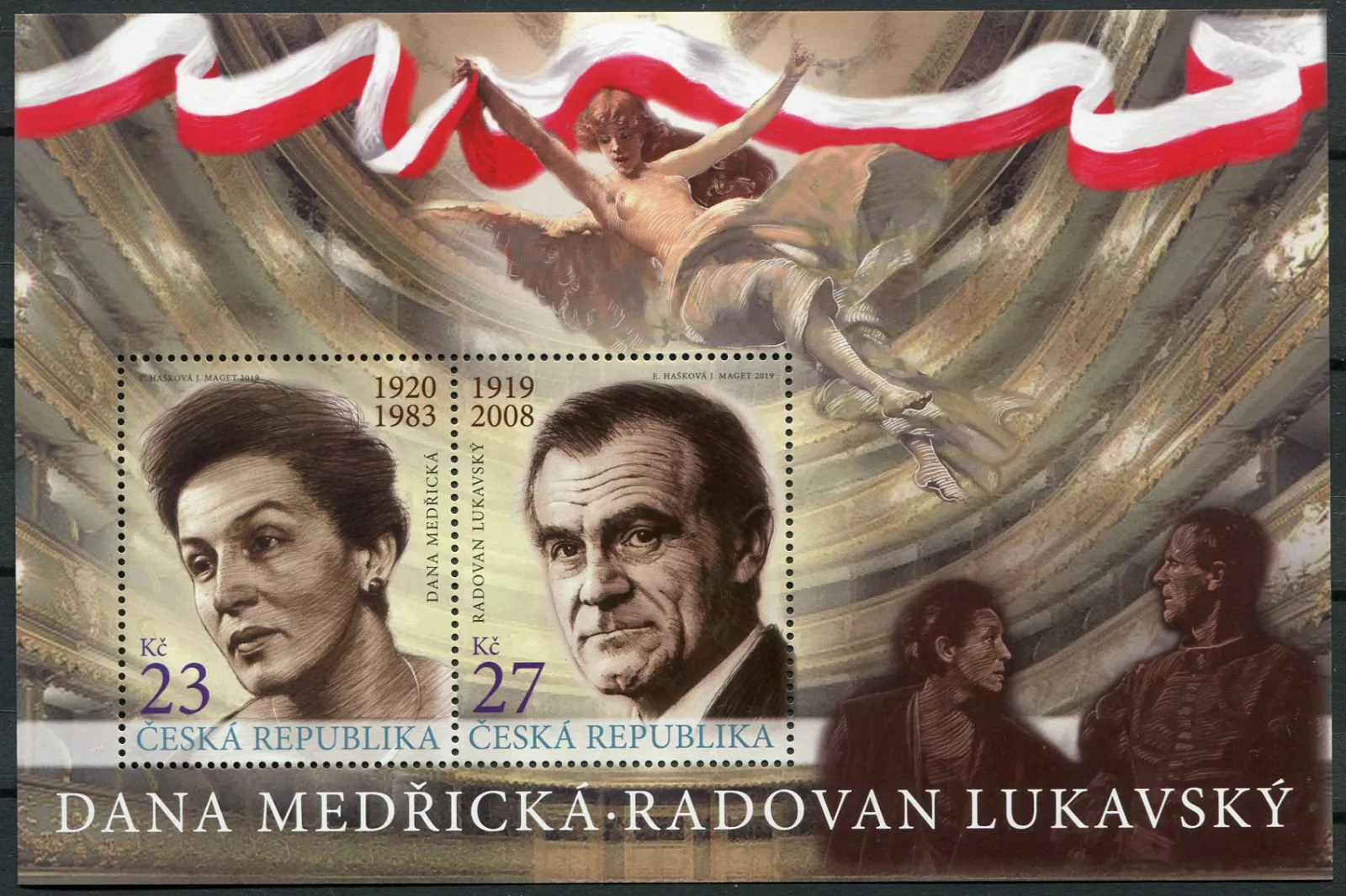 (2019) A 1049 - 1050 ** - Česká republika - Medřická + Lukavský