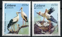 (2019) MiNr. 1310 - 1311 ** - Litwa - EUROPA: ptaki rodzime