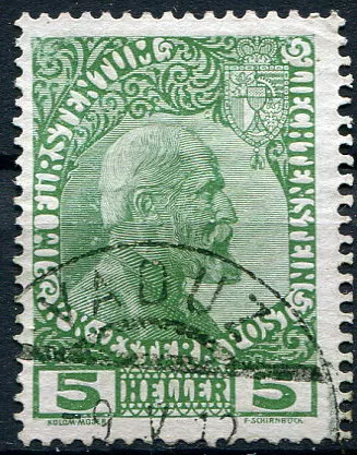 (1912) MiNr. 1 x - O - Lichtenštejnsko - 80. narozeniny knížete Johanna II.