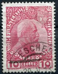 (1912) MiNr. 2 x - O - Liechtenstein - 80. urodziny księcia Jana II.