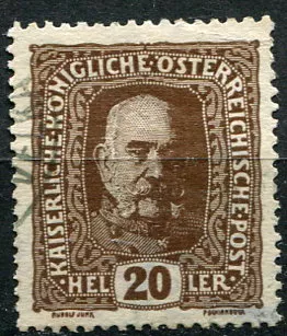 (1916) MiNr. 191 - O - Rakousko-Uhersko - František Josef I.