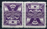 (1920) Pof. 144 TBa ** - Československo - Holubice