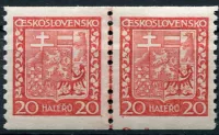 (1929) Prof. 250 A ** (sp + dč) - Československo - Státní znak