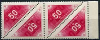 (1937) Pof. DR 2B ** (4-bl) - Československo - Doruční známky