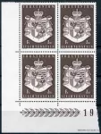 (1969) MiNr. 506 ** (4-er) - Liechtenstein - Godło państwowe