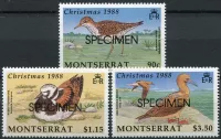 (1988) MiNr. 731 - 734 ** - Montserrat - Vánoce 1988 &quot;SPECIMEN&quot;