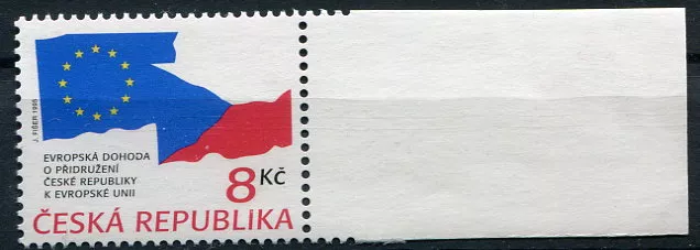 (1995) č. 63 ** - ČR - Dohoda o přidružení - VV - bez tisku černošedé barvy s okrajem