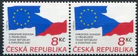 (1995) MiNr 62 ** (2-bl) - Republika Czeska - Układ o stowarzyszeniu - VV - bez nadruku