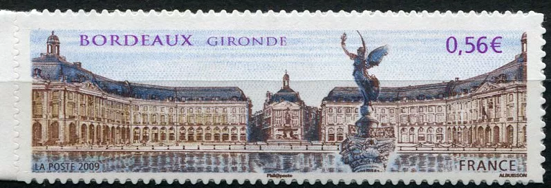 (2009) MiNr. 4702 ** - Francie - Cestovní ruch - Place de la Bourse, Bordeaux