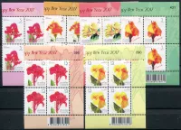 (2016) MiNr. 3617 - 3622 ** (4-bl) - Tajlandia - Nowy Rok 2017