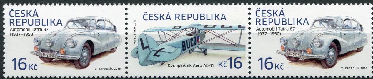(2016) Pof. 903 - 904 ** (3-pá) - Česká republika - Historické dopravní (10)