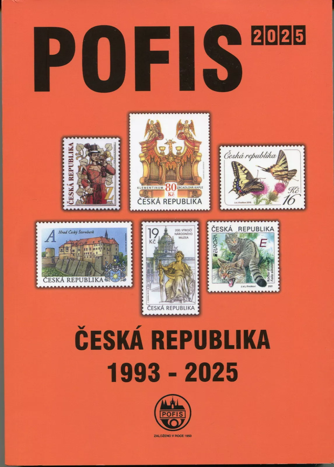 (2025) Katalog POFIS Republika Czeska 1993-2025