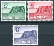 (1957) MiNr. 408 - 410 ** - Norwegia - znaczki pocztowe