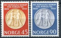(1959) MiNr. 434 - 435 ** - Norwegia - znaczki pocztowe