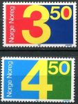 (1987) MiNr. 961 - 962 ** - Norwegia - znaczki pocztowe